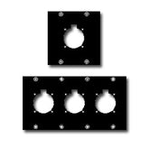 Middle Atlantic 4SC UCP Panel with Circular Flange Punchout